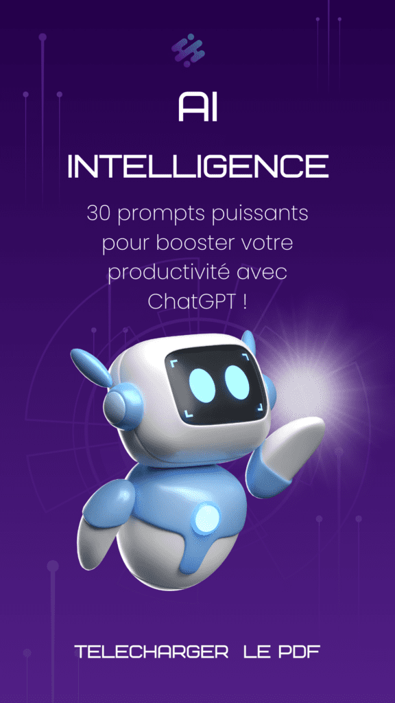 Offre 30 prompt puissants por booter votre productivité avec chatGPT